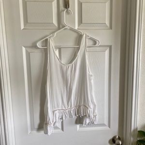 American Eagle - Off White tank